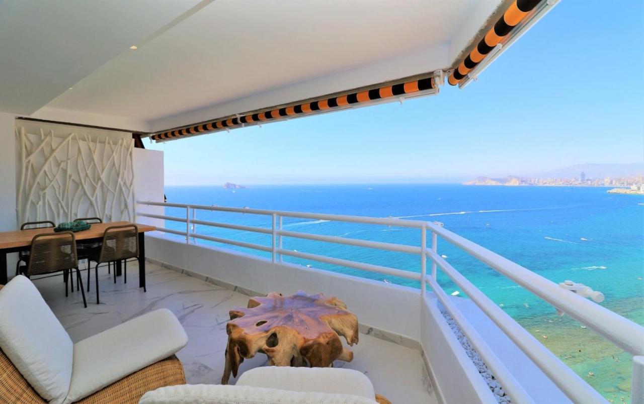 Luxurious 2-Bedroom Apt With Stunning Views, 1St Line On Levante Beach, 베니돔 외부 사진