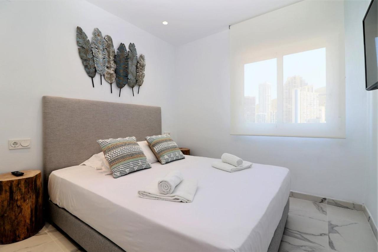 Luxurious 2-Bedroom Apt With Stunning Views, 1St Line On Levante Beach, 베니돔 외부 사진