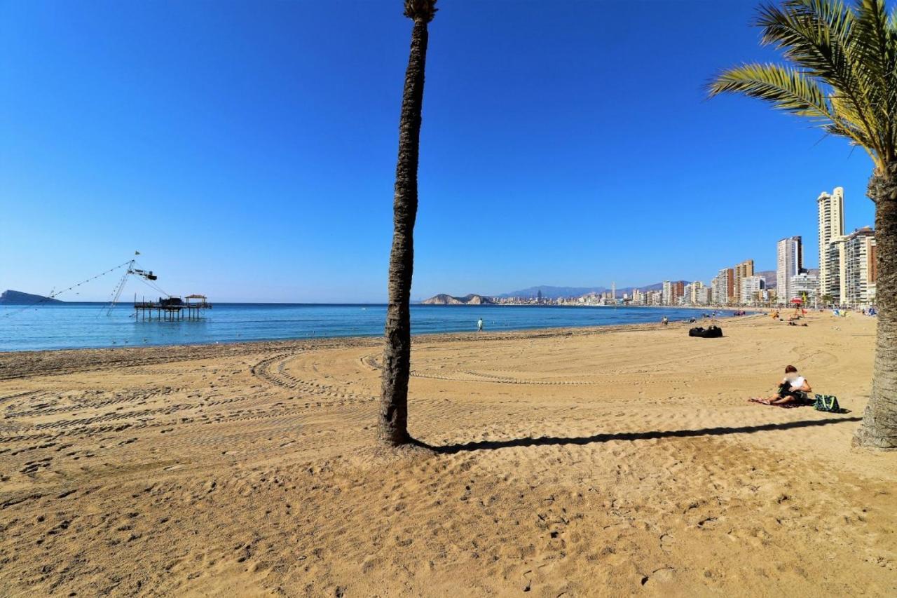Luxurious 2-Bedroom Apt With Stunning Views, 1St Line On Levante Beach, 베니돔 외부 사진