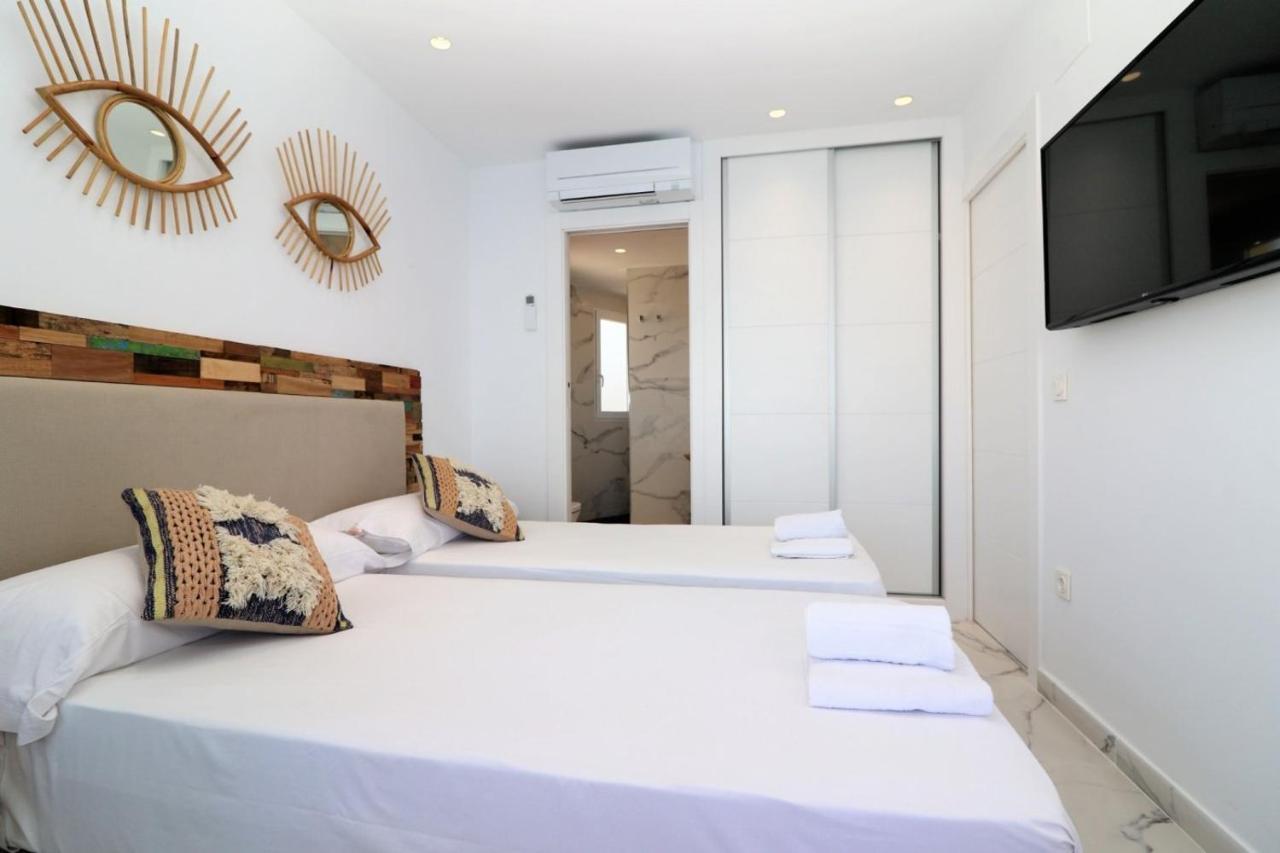 Luxurious 2-Bedroom Apt With Stunning Views, 1St Line On Levante Beach, 베니돔 외부 사진
