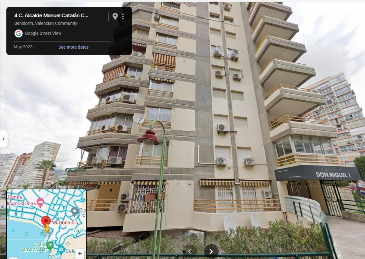 Luxurious 2-Bedroom Apt With Stunning Views, 1St Line On Levante Beach, 베니돔 외부 사진